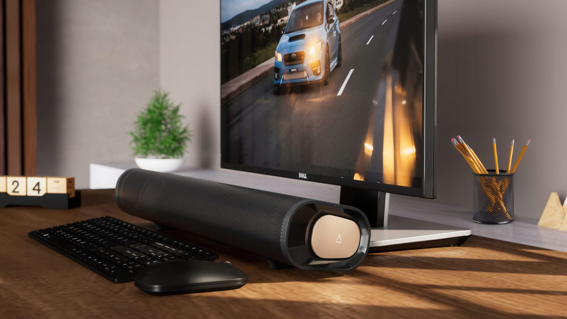 Creative Stage Pro: Soundbar til TV og PC