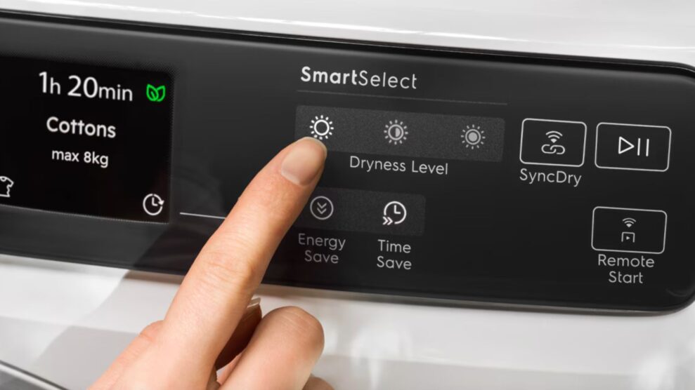 Electrolux 900 PerfectCare 8 kg tørretumbler (EDI974E86Z) 1 Display