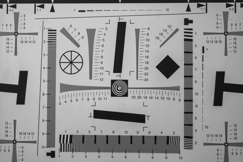 Fujifilm XF 23mm f2 8 chart