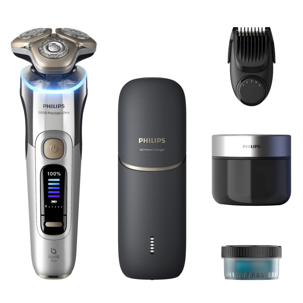Philips i9000 Prestige Ultra package contents