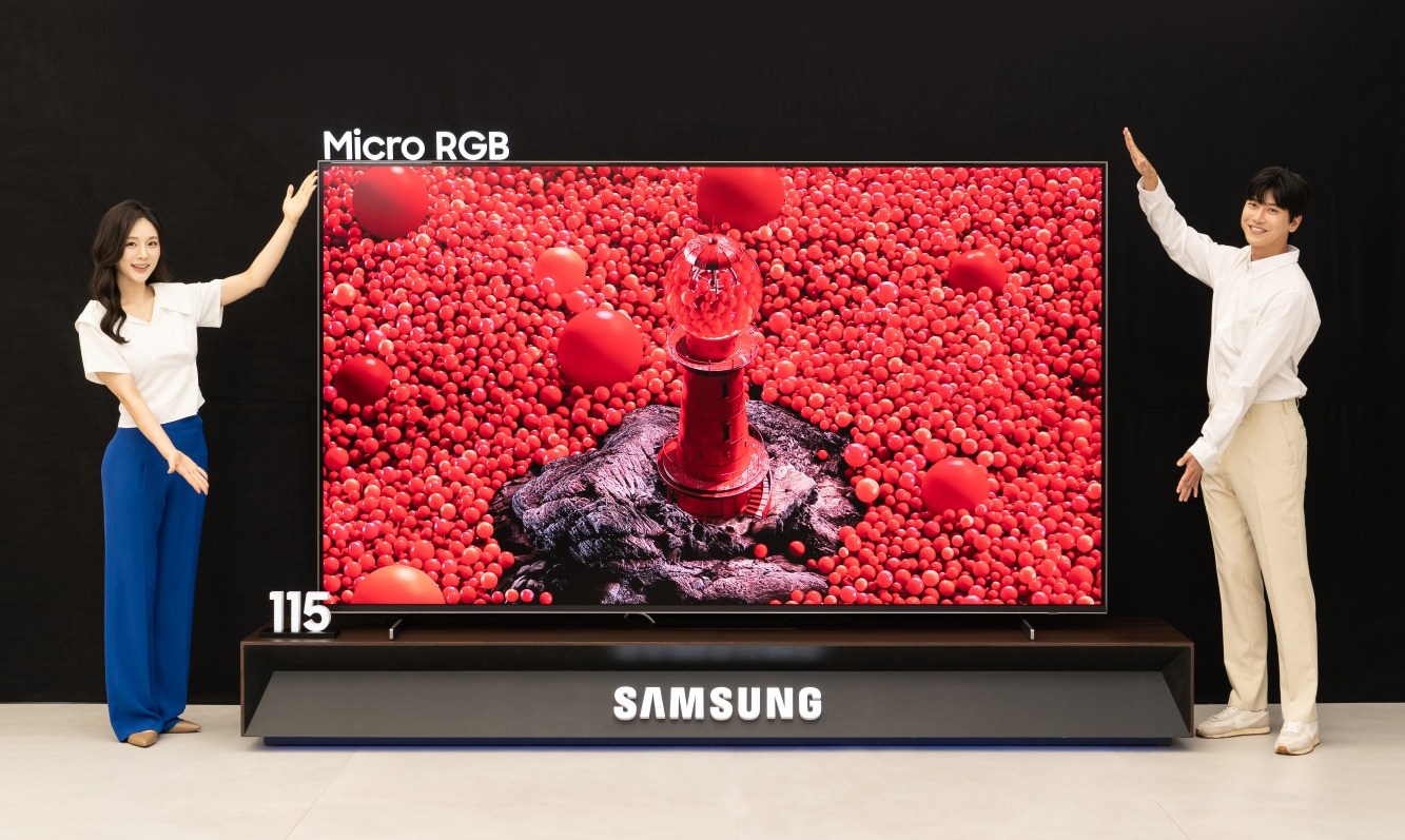 Samsung lancerer verdens første Micro RGB-TV