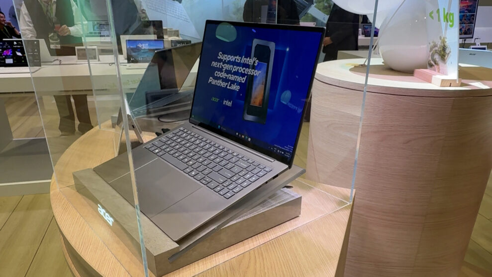 Acer TravelMate X414 AI at IFA