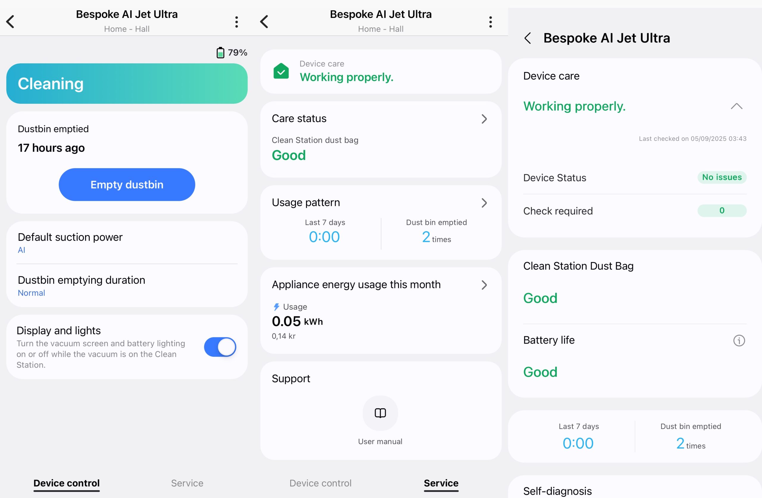 Bespoke AI Jet Ultra app scaled