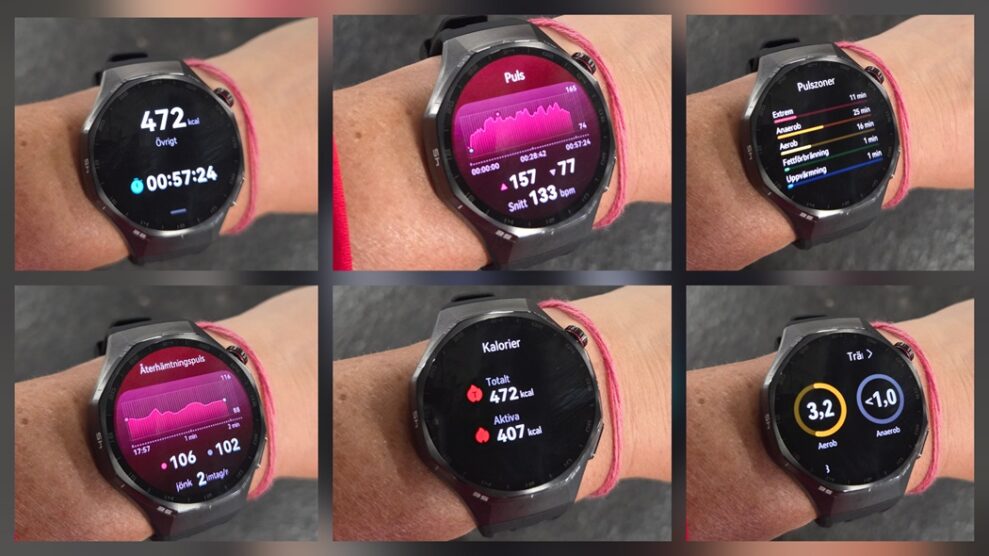 Huawei Watch GT 6 Pro Traning Klocka