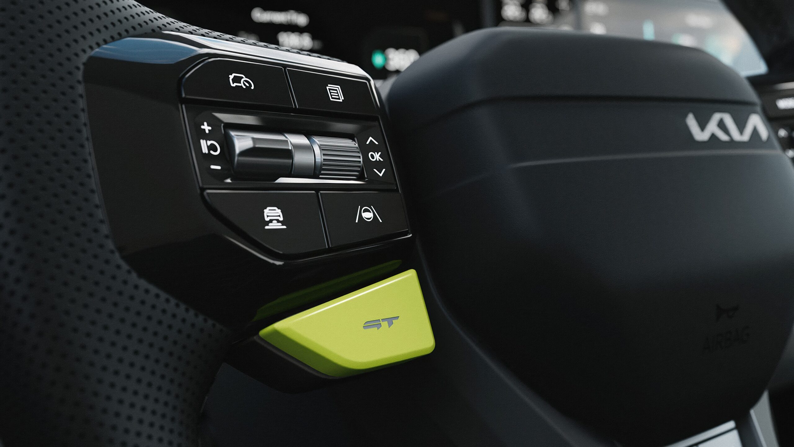 Kia EV9 GT button