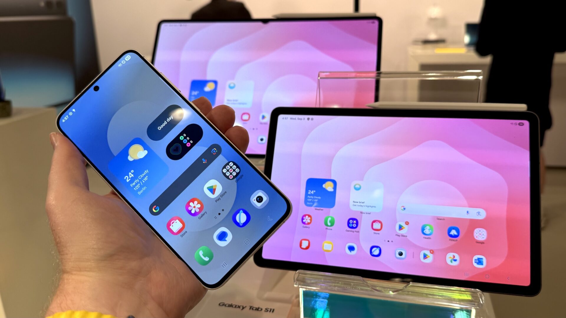 IFA 2025: Samsung klar med ny Galaxy Tab S11-serie og lancerer ny S25 Fan Edition smartphone