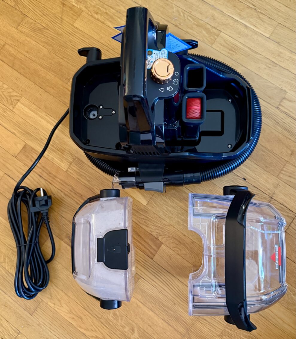 SpotClean HydroSteam tanks web