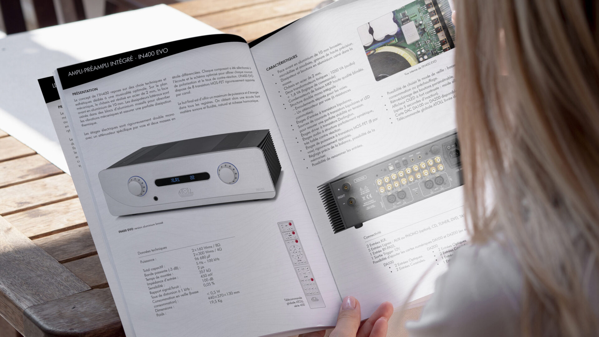 Atoll 400 Evolution: Håndbygget fransk hi-fi