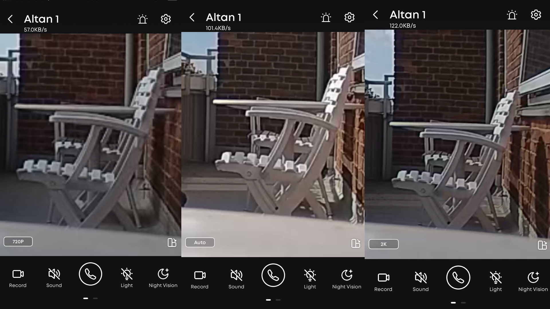 eufyCam E40 2-Cam kit med HomeBase 3 (S380) 8 eufyCam E40 resolution app