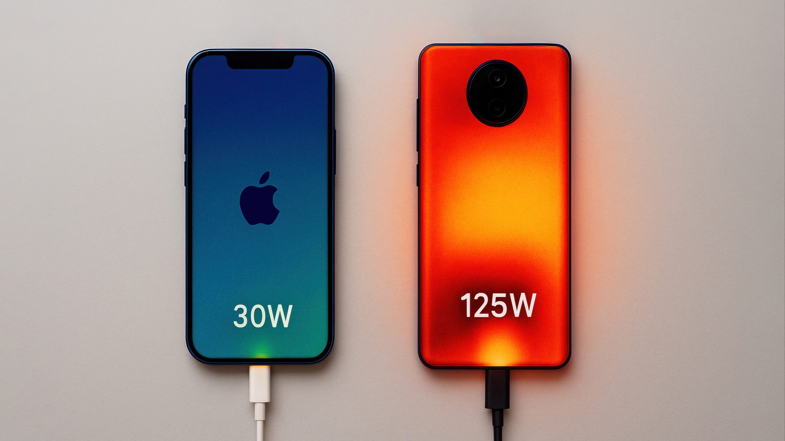 iPhone vs chinese fastcharging