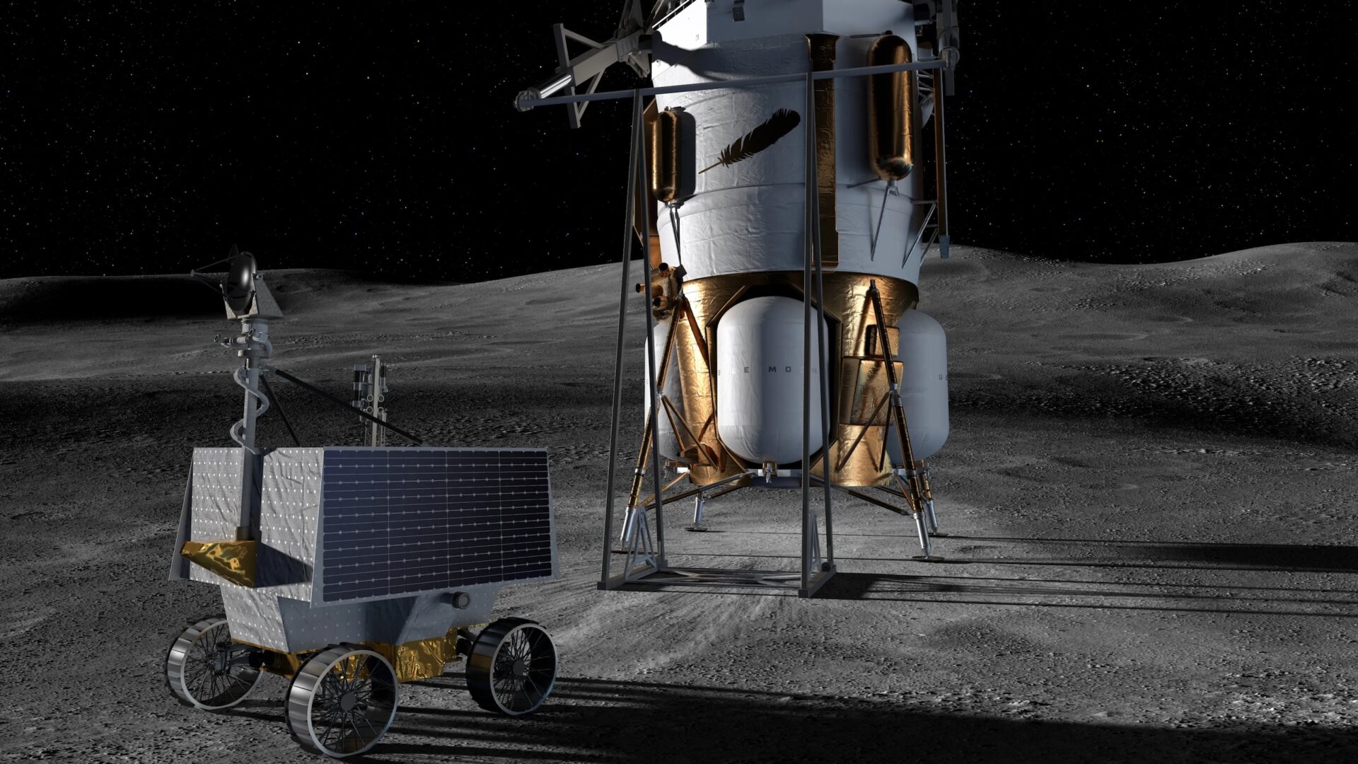 Blue Origin skal levere VIPER-roveren til Månen