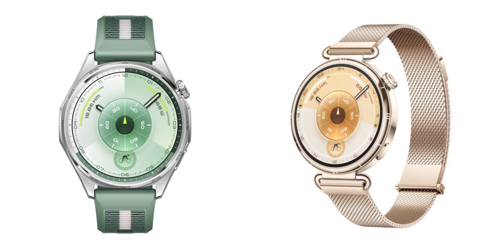 watch gt 6 gold green