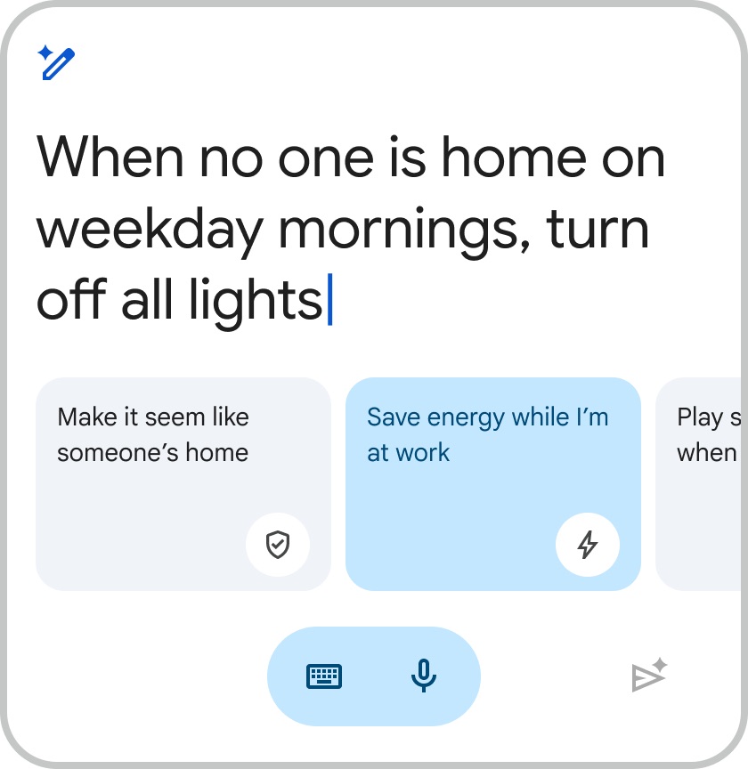 Farvel Google Assistant - hey Gemini for Home 4 Automations 03 creation prompt