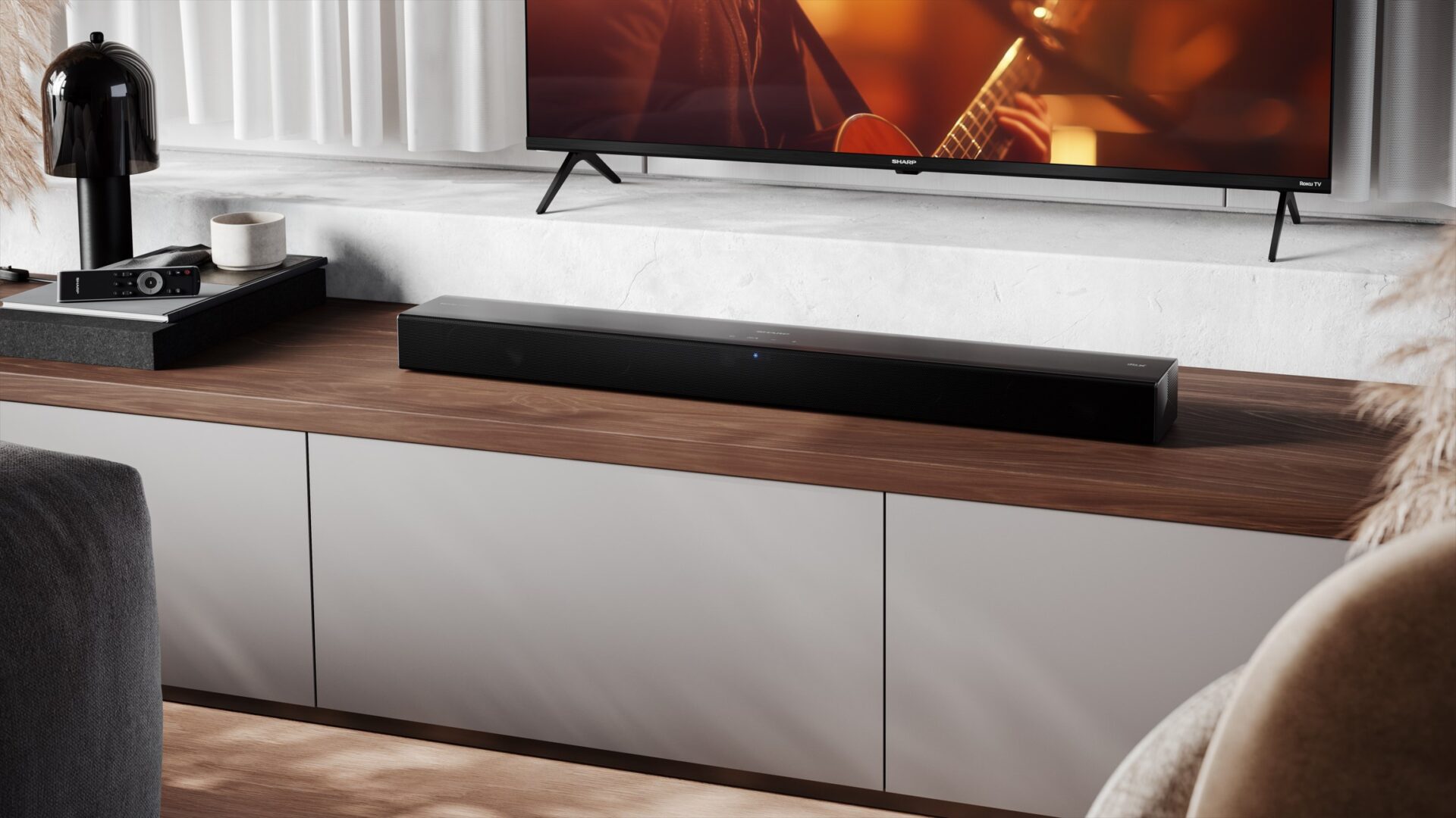 Nye soundbars fra Sharp: Dolby Atmos til budgetklassen 1 Sharp HT-SB304. (Foto: Sharp)