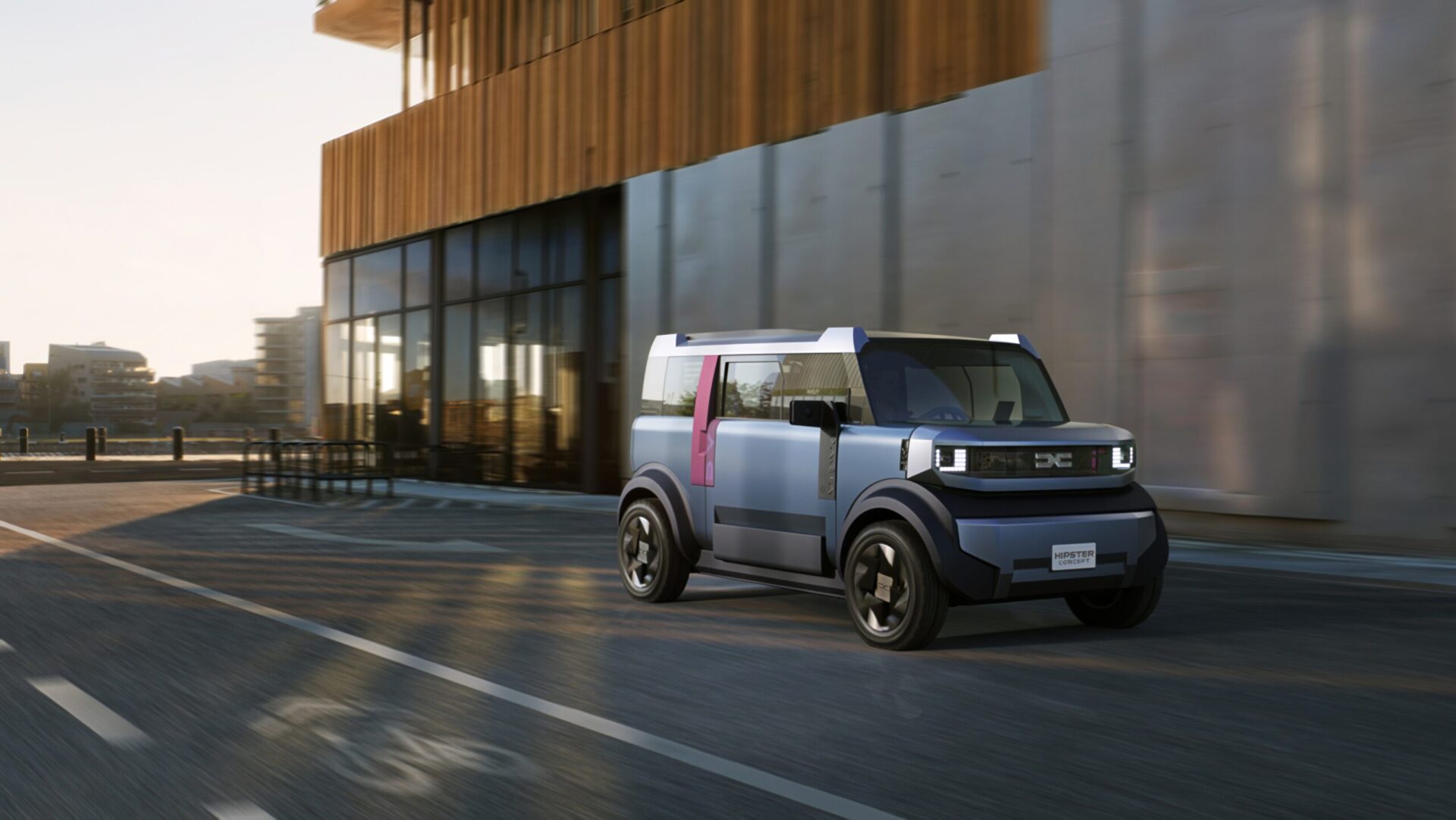 Dacia Hipster Concept: Tre meter med plads til fire