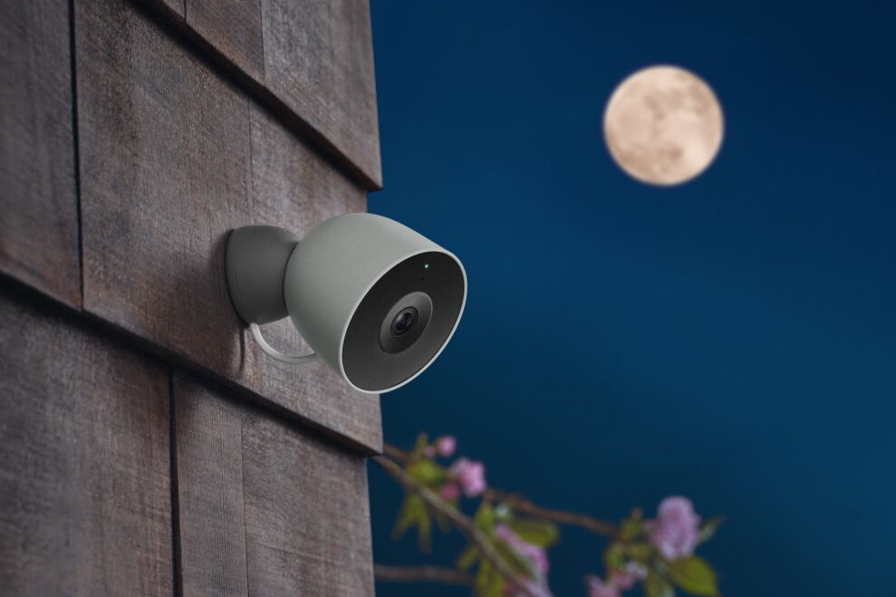 Farvel Google Assistant - hey Gemini for Home 7 Nest Cam Outdoor Moonlight Hazel