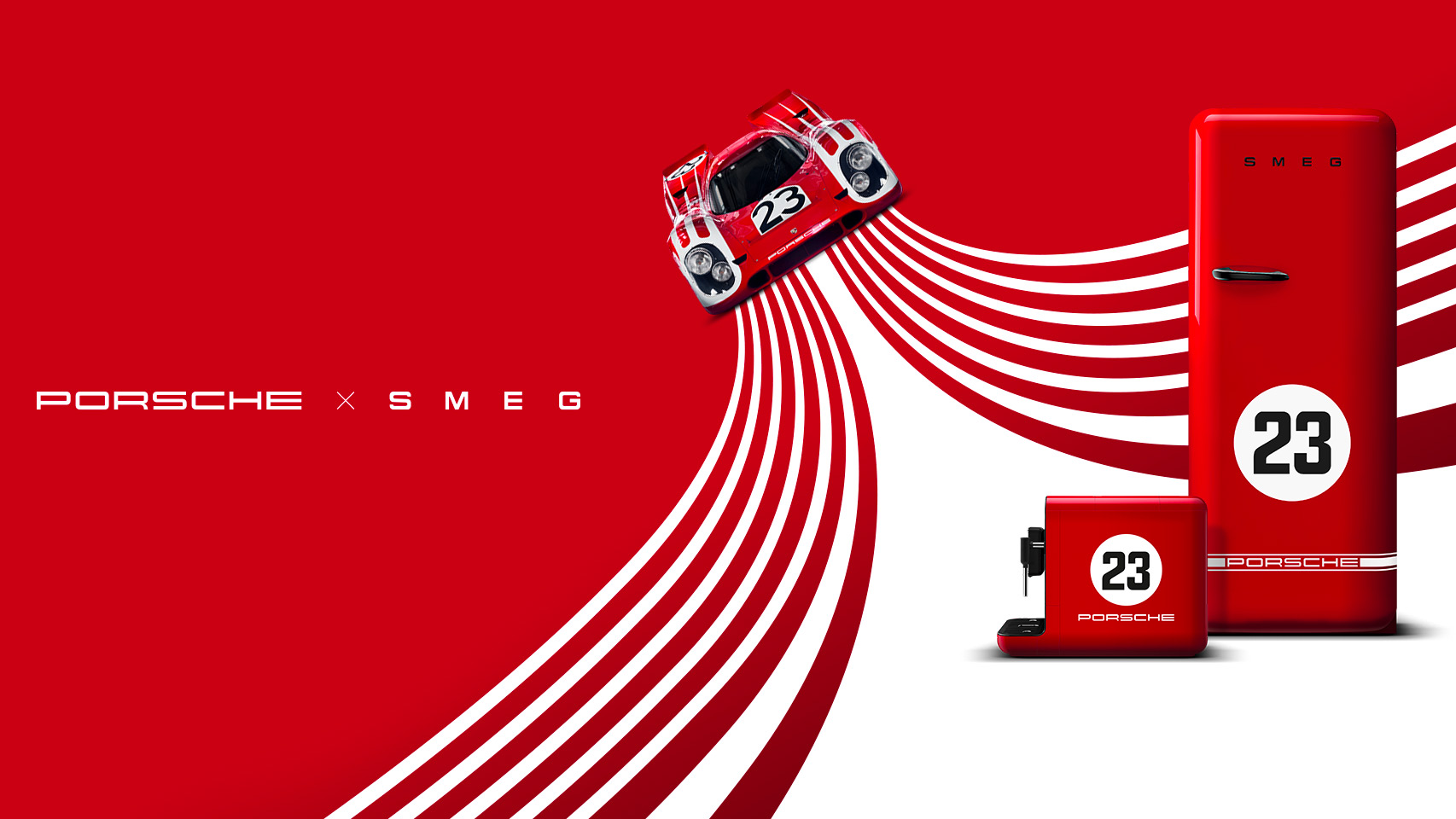 Porsche x Smeg
