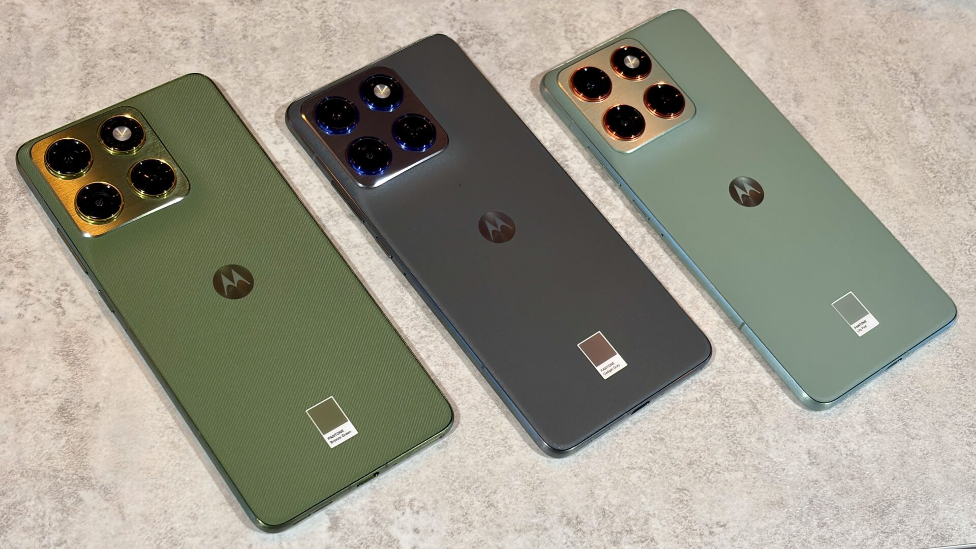 Motorola Edge 70 er tynd og robust