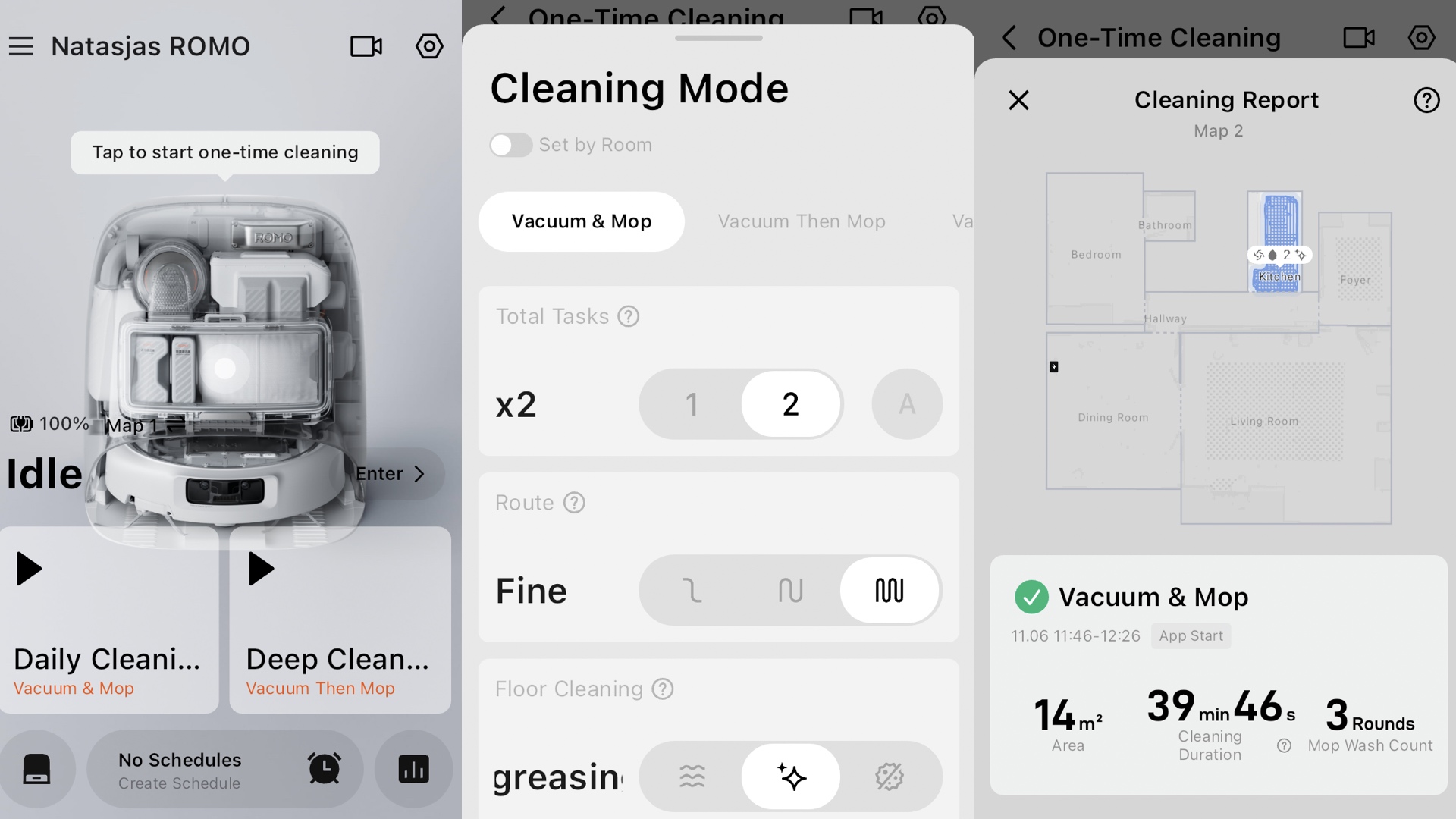 DJI ROMO P 5 DJI RomoP interface app