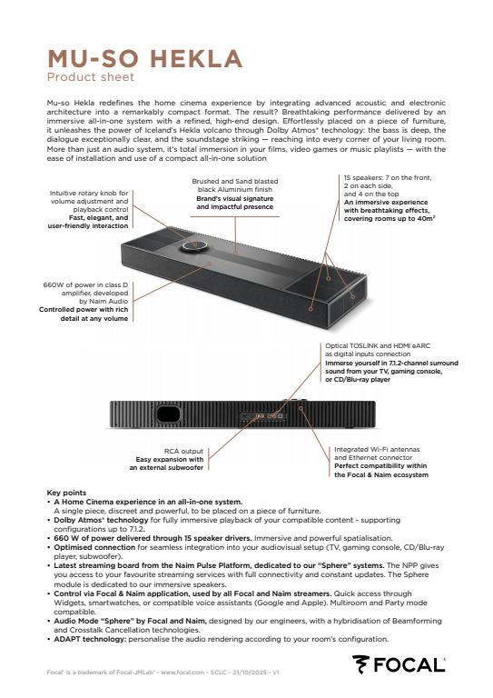 Focal Mu-so Hekla lover eksplosiv lyd til musik og film 1 FP MU SO Hekla EN