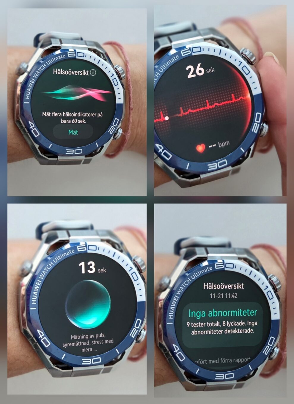 Huawei Watch Ultimate 2 Halsooversikt