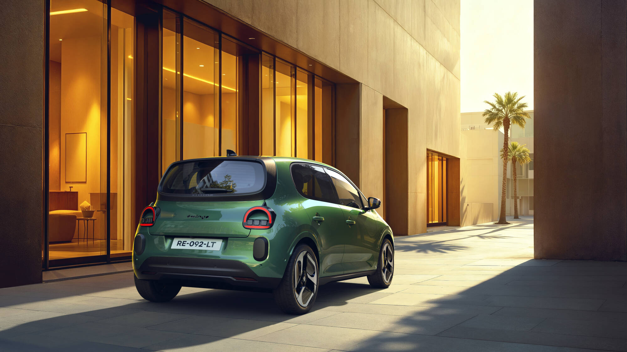 Renault Twingo E-Tech: Mikro-elbil til hverdagsbrug 2 Renault Twingo E-Tech electric - Absolute Green (2)