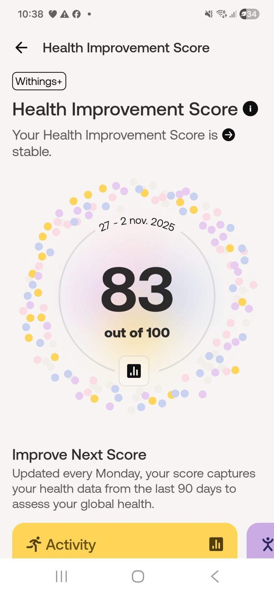 Withings-ScanWatch-2-Health-improvement-score