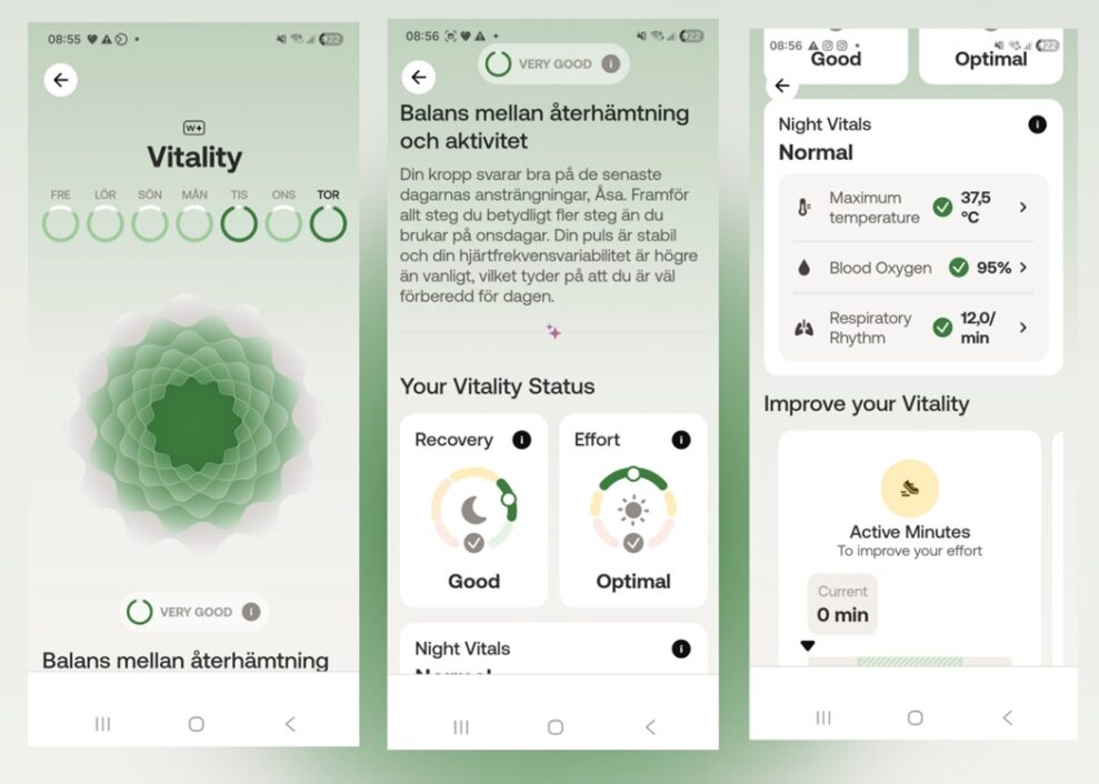 Withings ScanWatch 2 Vitality Indicator