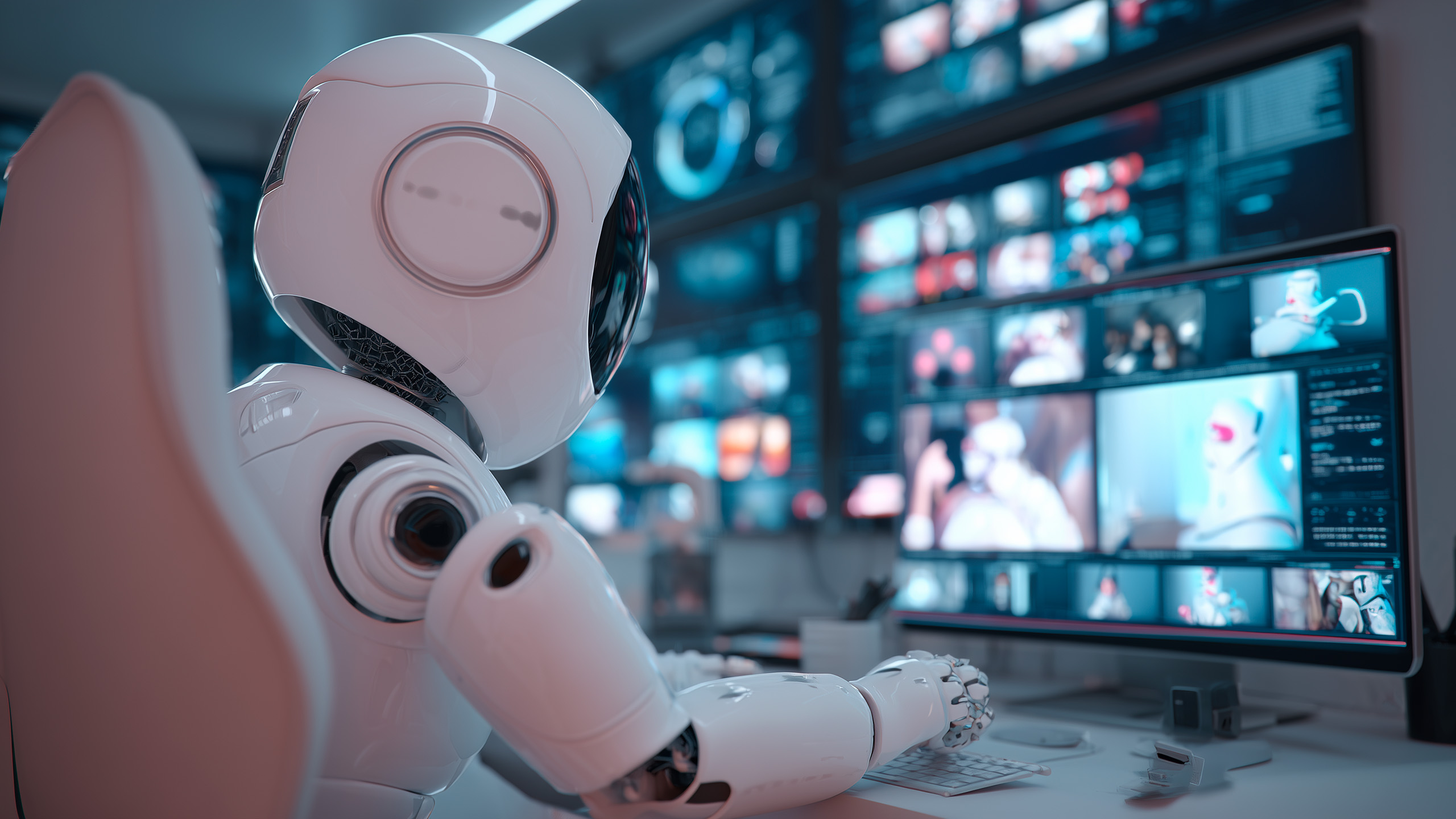 A robot is working as a detective 1