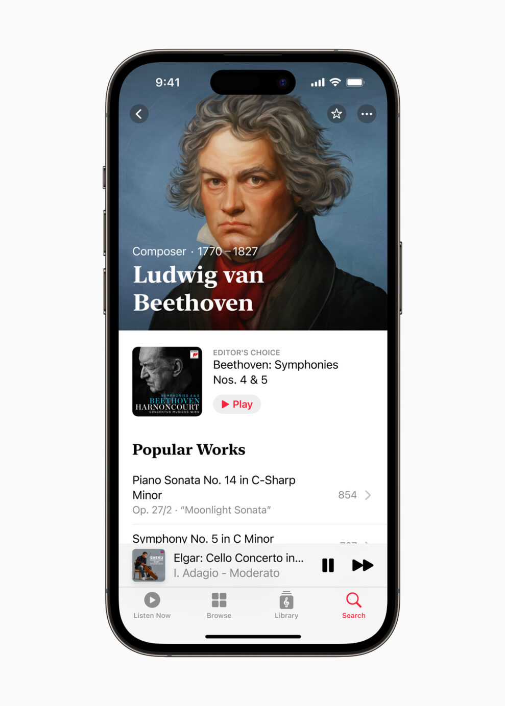 Apple Music 2 Apple Music Classical search