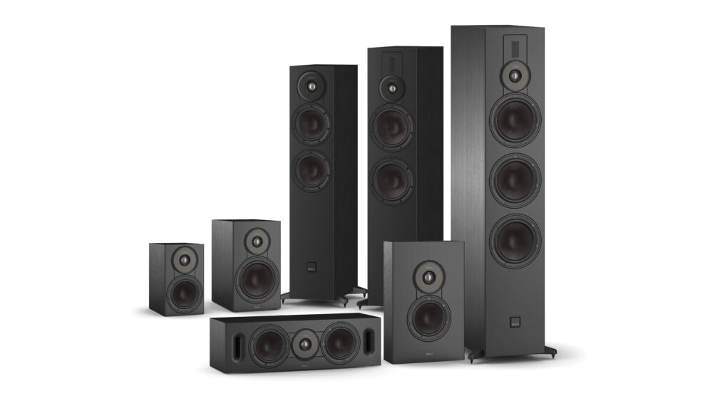 DALI SONIK - Family Image A3 - Black Ash