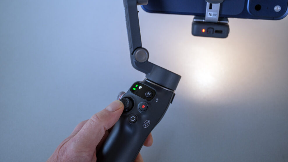 DJI Osmo Mobile 8 kontroller