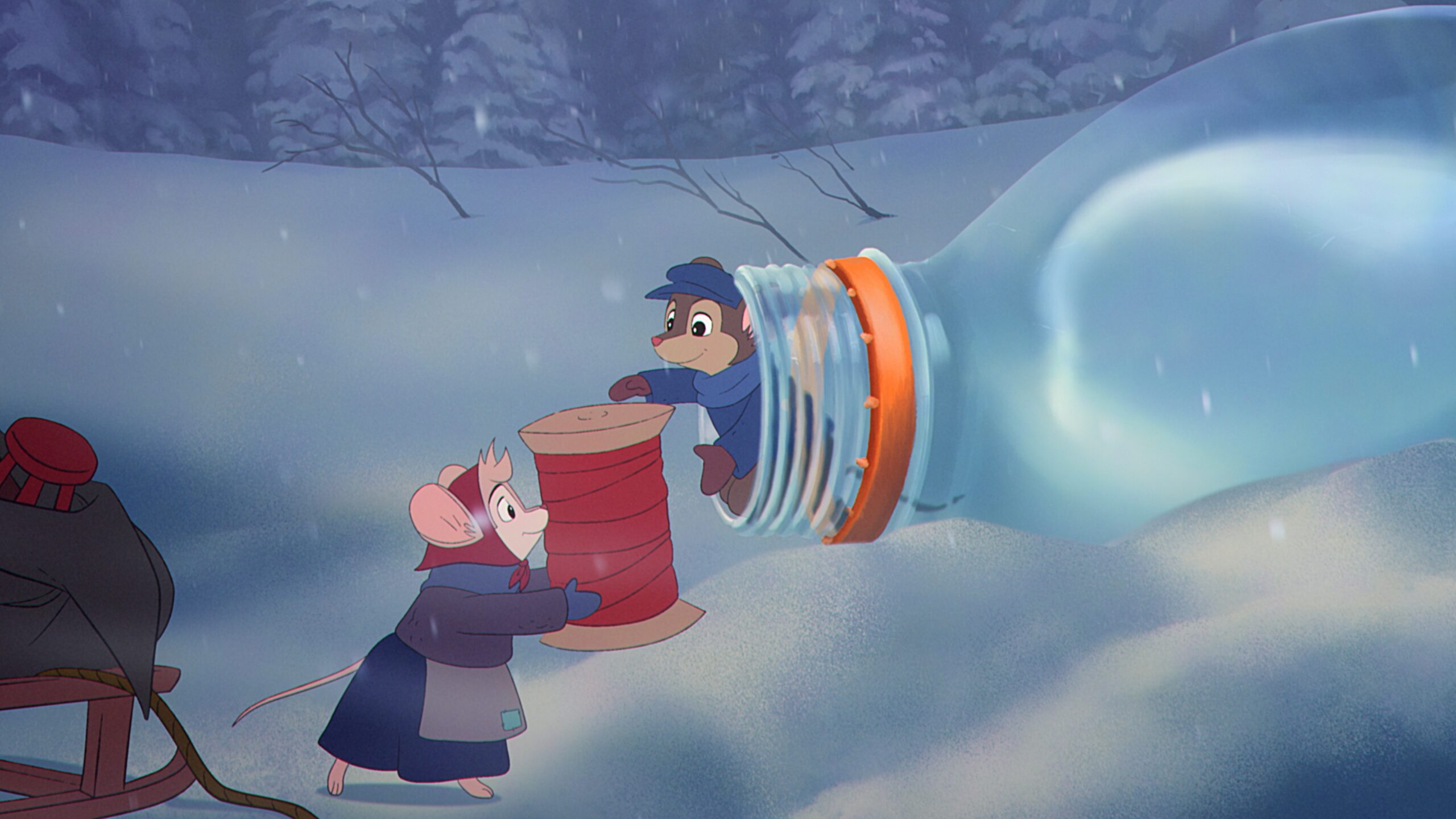 Rørende julefilm om pant: 15 animatorer tegnede i tre måneder 2 Infinitum_mus flytter inn i flaske