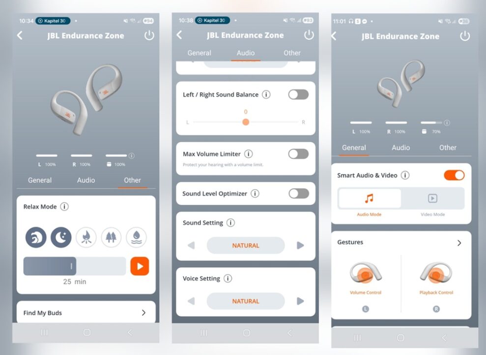 JBL Endurance Zone App