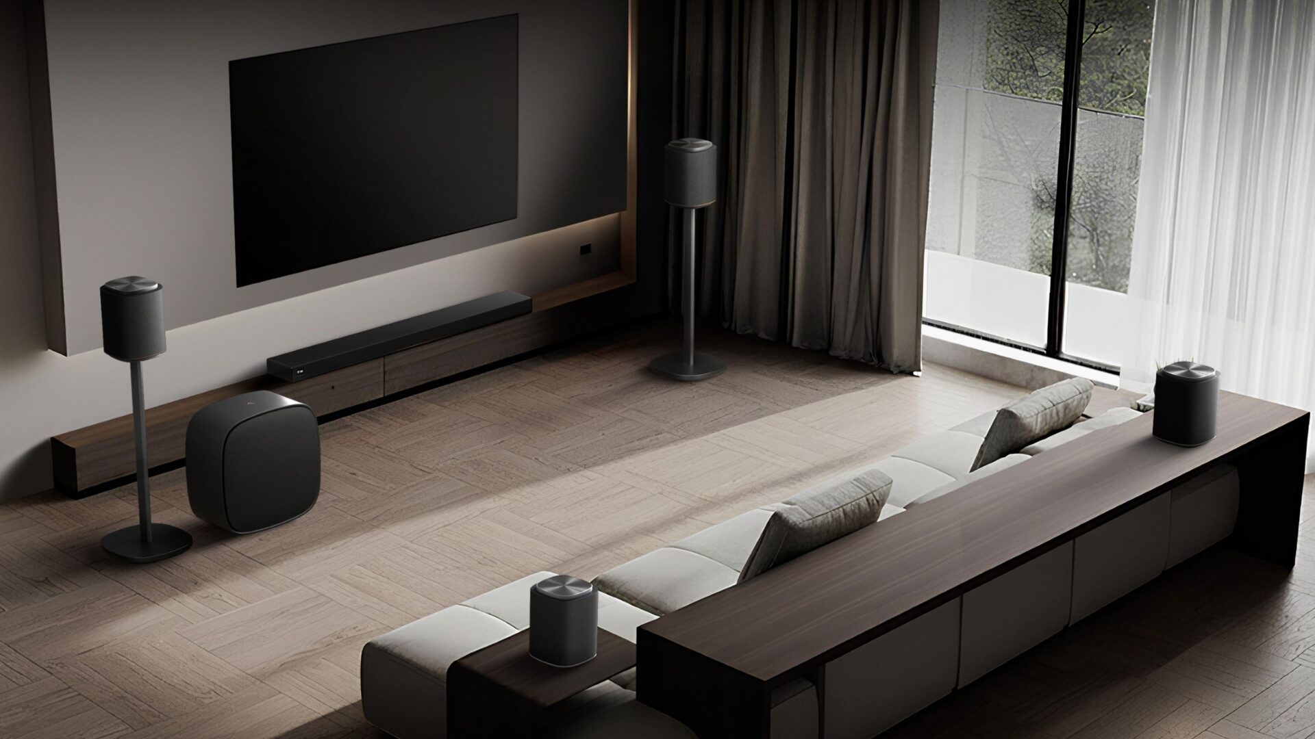 LG Sound Suite – verdens første soundbar med Dolby Atmos FlexConnect