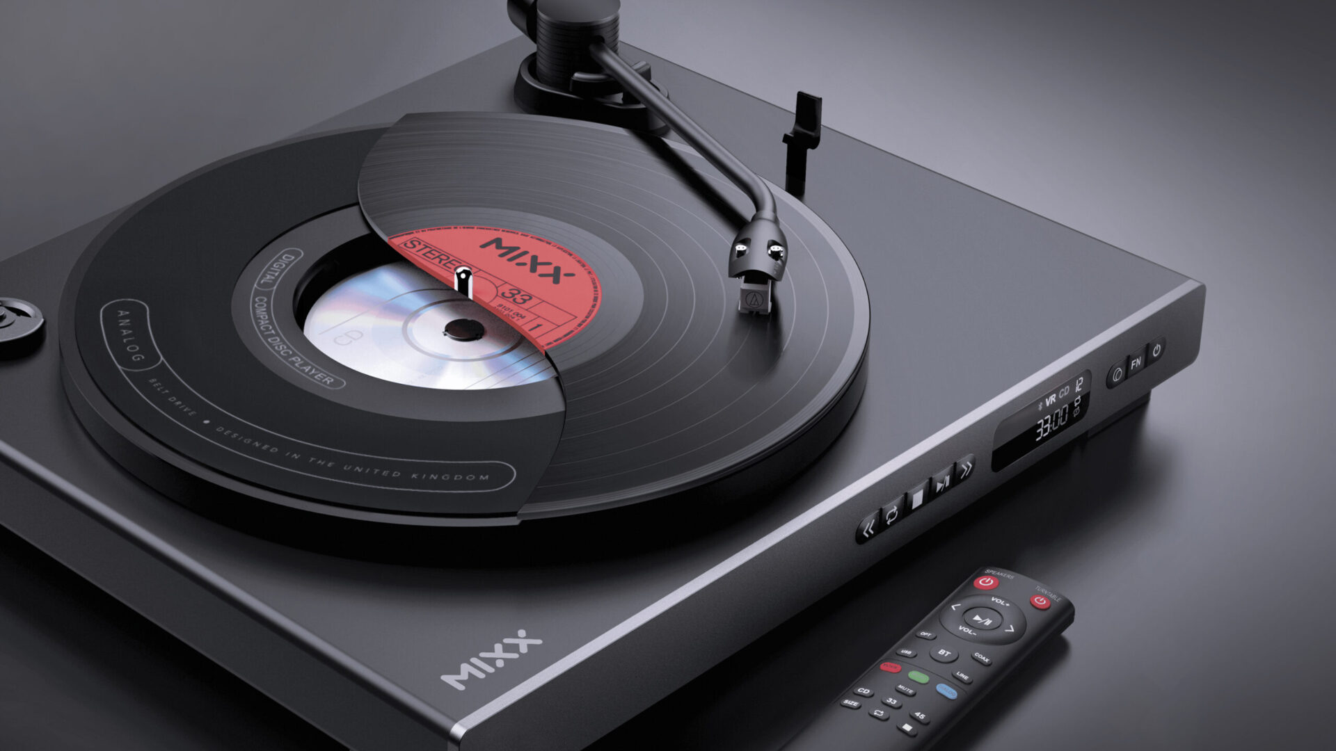 Analog Plus: Vinyl og CD i samme afspiller