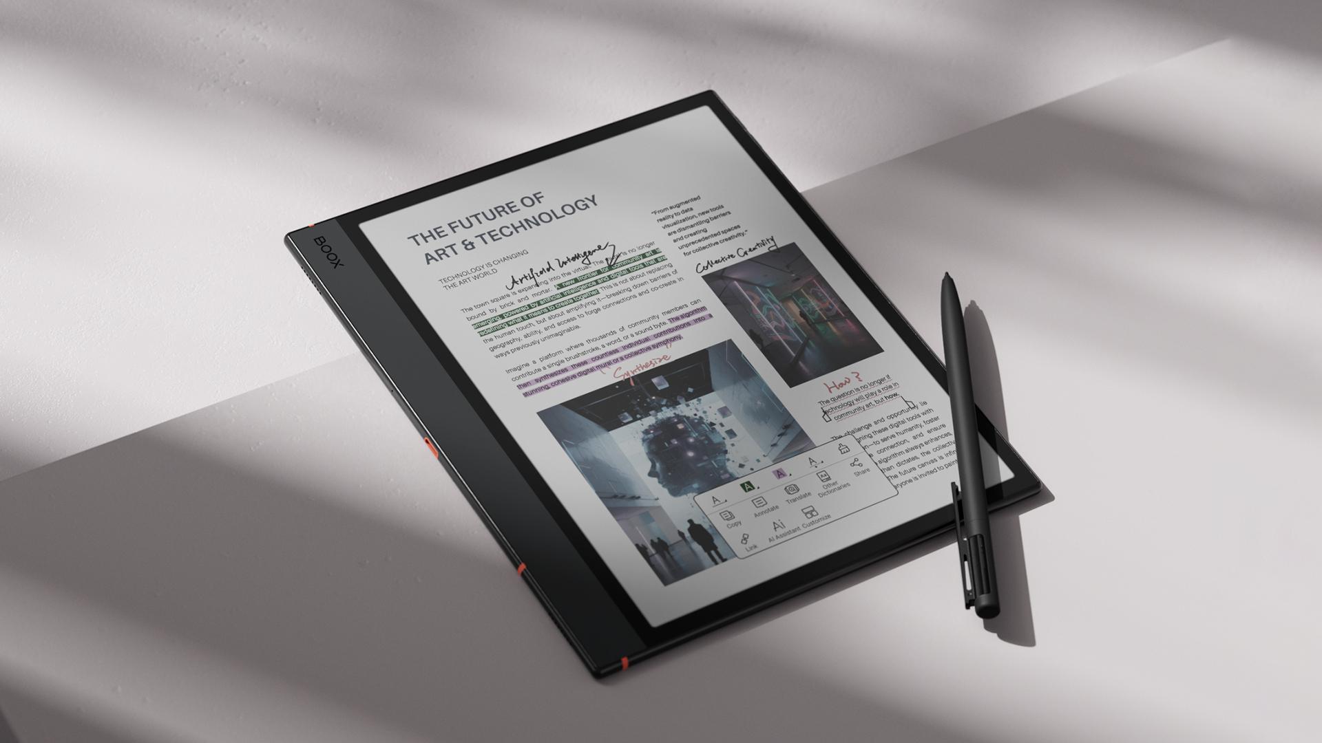 Android-baserte Boox bringer roen tilbake til teknologien 2
