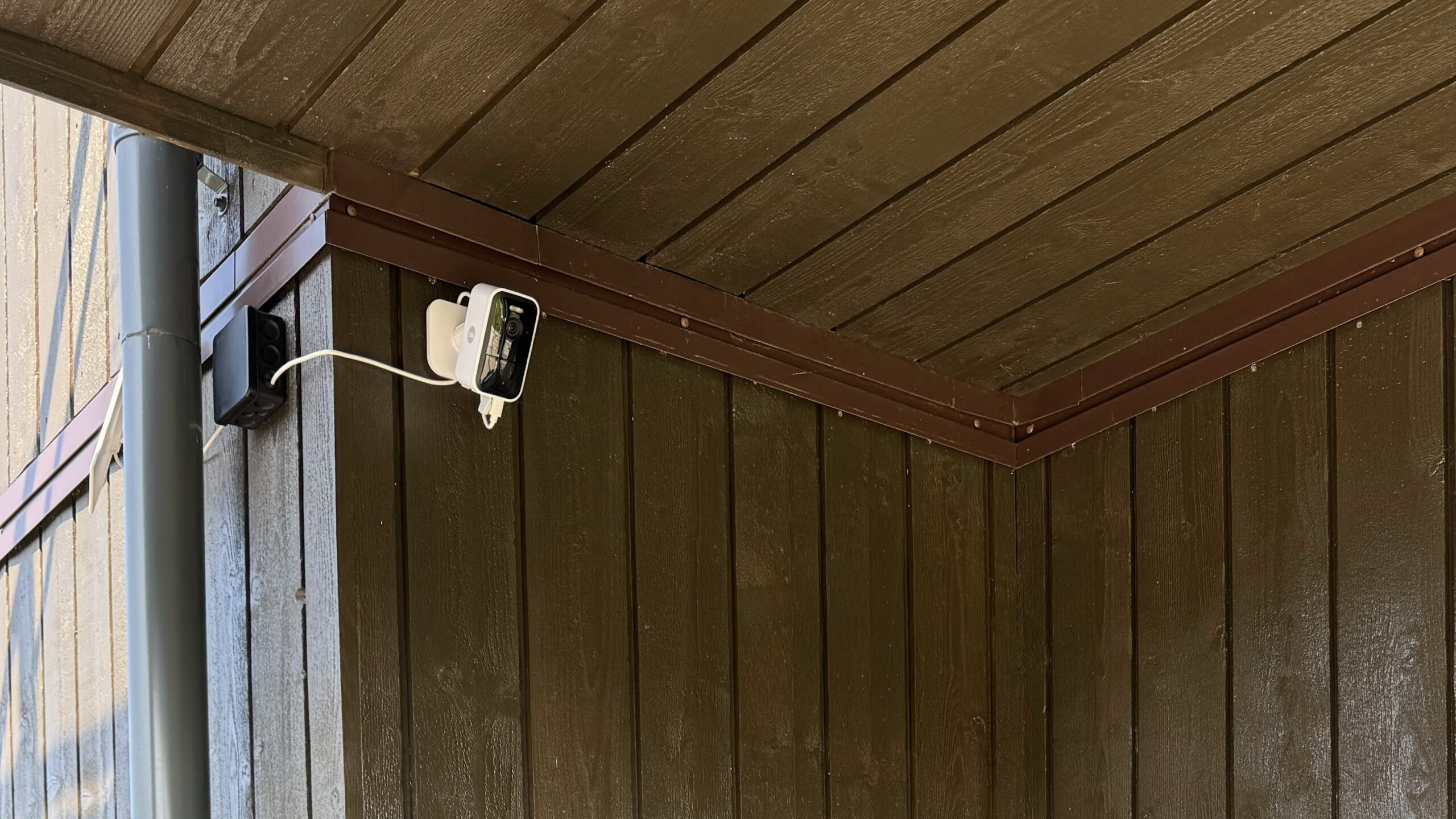 Yale Outdoor Camera mounted GeirNordby