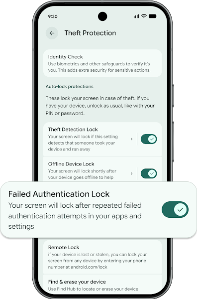 Bedre beskyttelse mod tyveri med nye Android-funktioner 1 Android Theft Protection Image