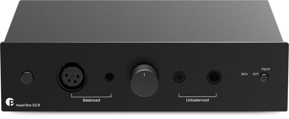 Pro-Ject Head Box DS3 B 3 Head Box S3 B Black cutout
