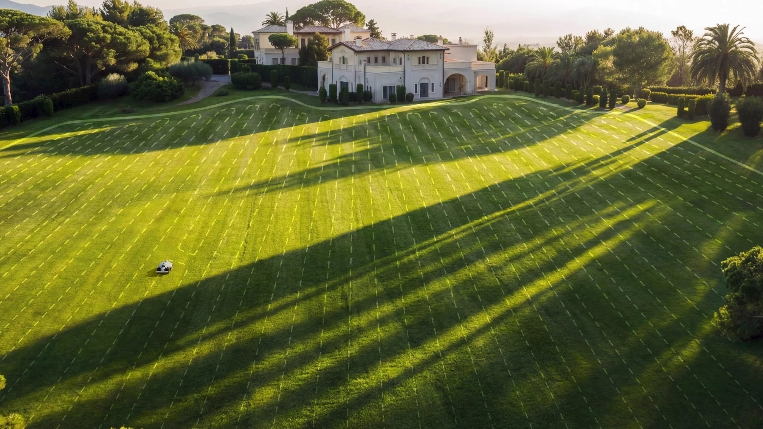 Mammotion LUBA 3 AWD lawn scanning