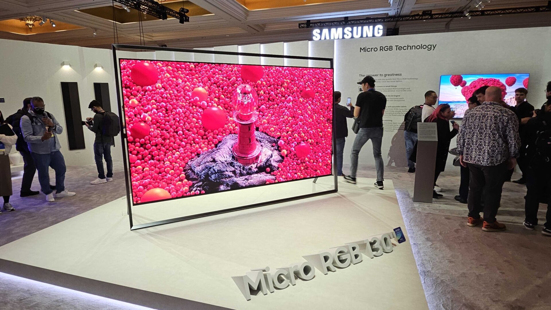 CES 2026: Samsung lancerer 130-tommers Micro RGB-TV