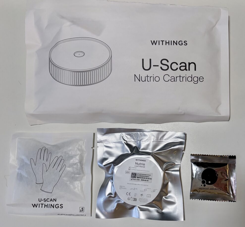 Withings U Scan cartridge web