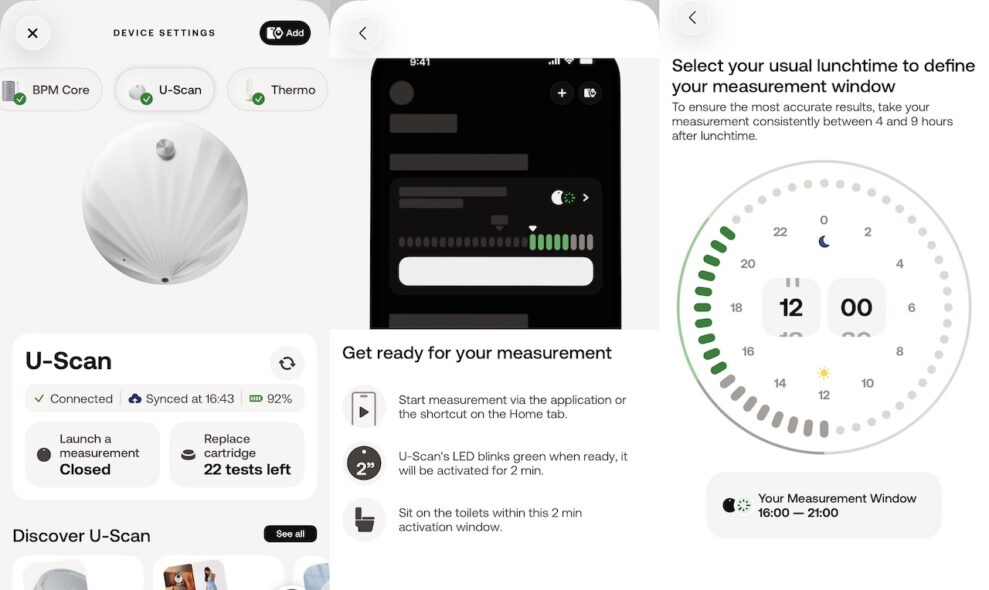 Withings U Scan usage