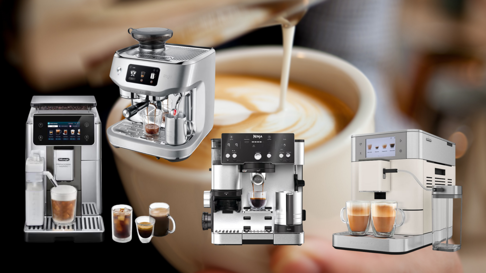 De 10 bedste espressomaskiner 2026 – find din perfekte espressomaskine
