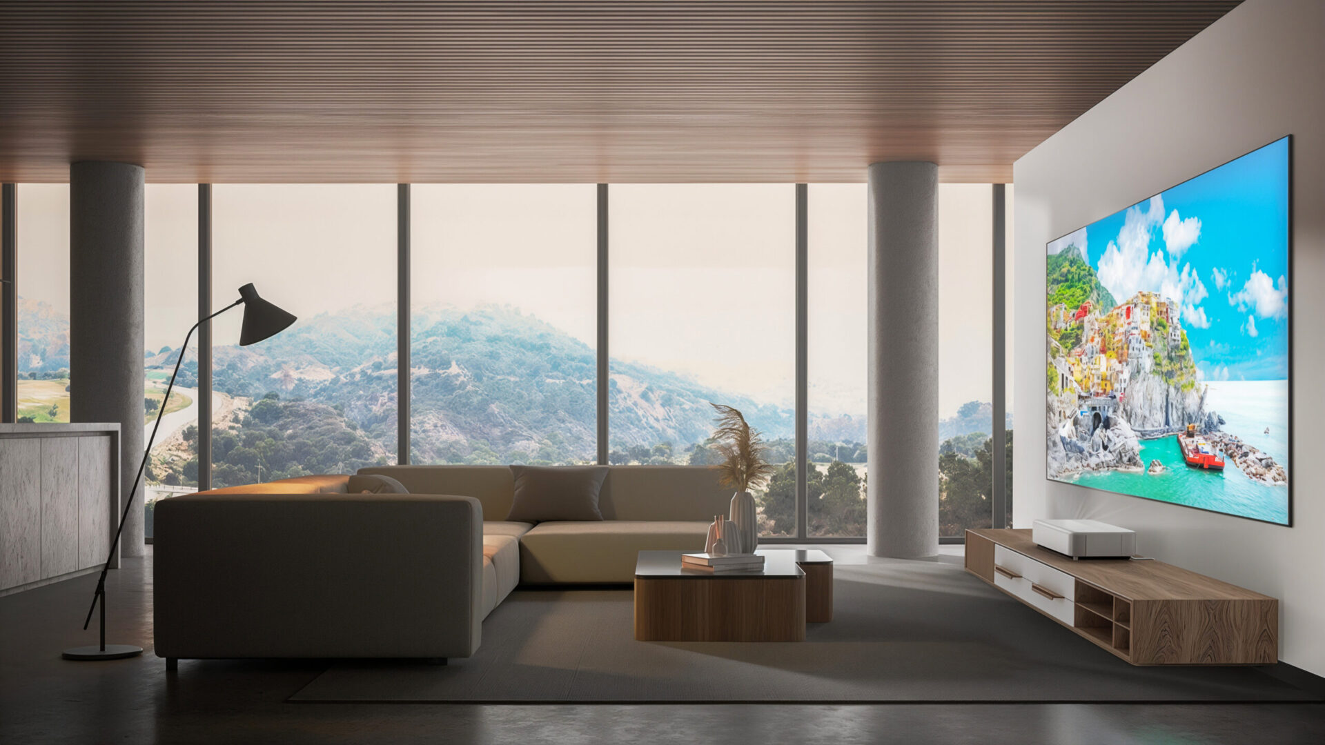 Epson LS970: UST-projektor med Bose-lyd fungerer i dagslys