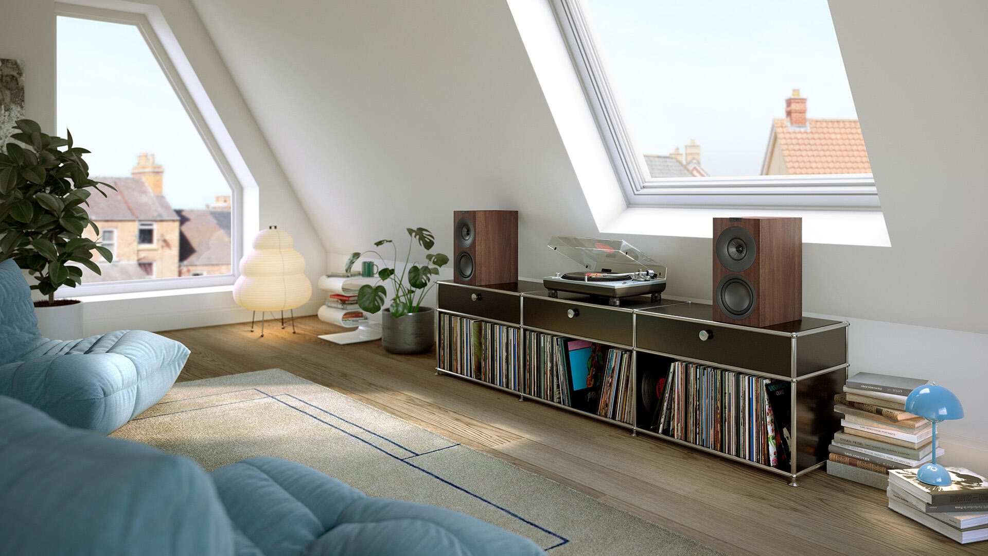 Sådan vælger du de rigtige højttalere til din stue