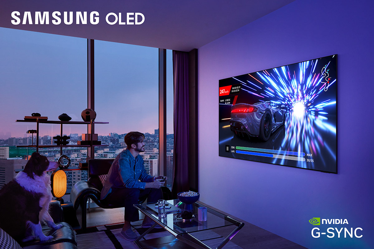 Samsung OLED-TV’er får Nvidia G-Sync-understøttelse