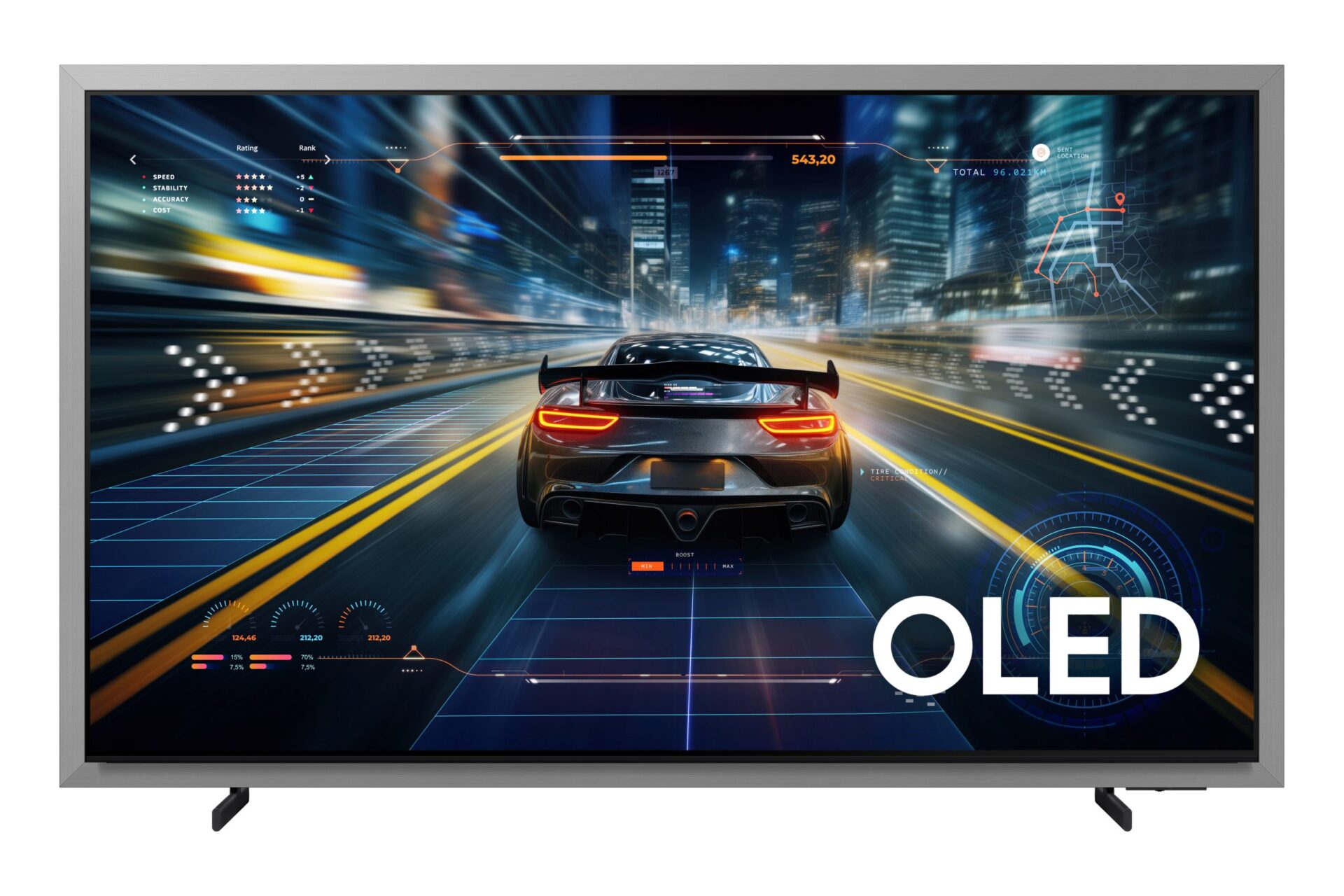 QN65S95HAFXZA 001 Front Slate Black car scaled 1