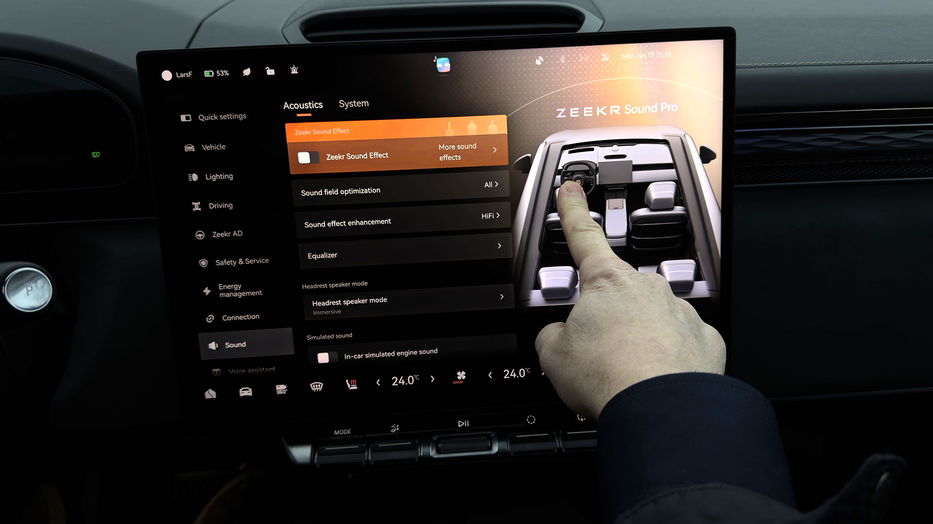 Zeekr Sound Pro for Zeekr 7x